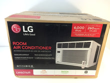 Load image into Gallery viewer, LG LW6016R 6,000 BTU 115-Volt Window Air Conditioner with Remote
