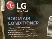 Load image into Gallery viewer, LG LW8016ER 8,000 BTU 115-Volt Window Air Conditioner with Remote
