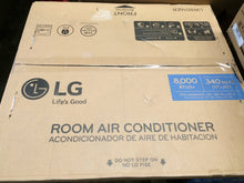 Load image into Gallery viewer, LG LW8016ER 8,000 BTU 115-Volt Window Air Conditioner with Remote
