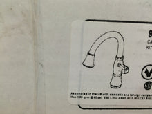 Load image into Gallery viewer, Delta 9197-AR-DST Cassidy 1-Handle Pull-Down Kitchen Faucet Arctic Stainless
