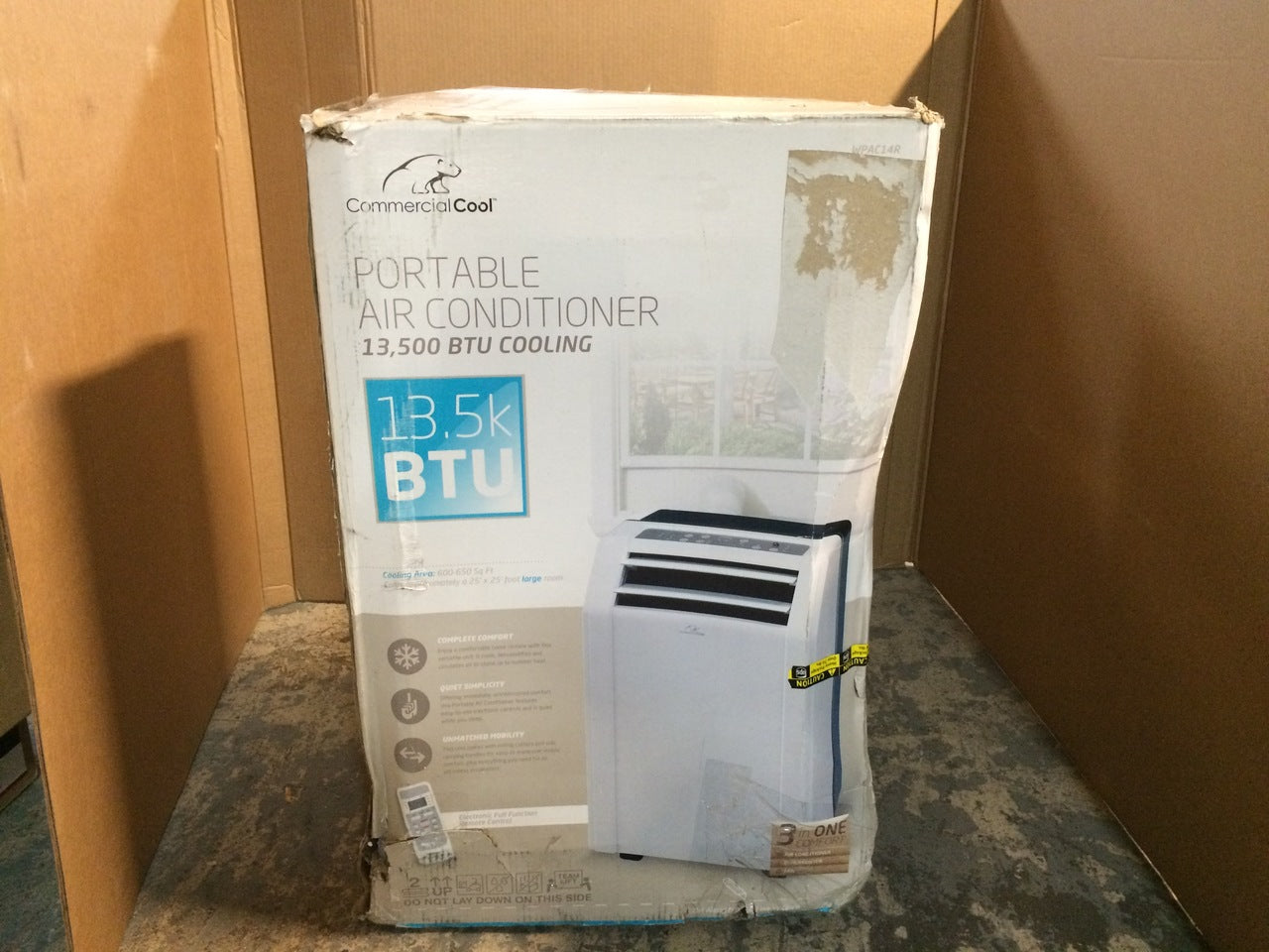 W Appliance WPAC14R Commercial Cool 13500 BTU 3-in-1 Portable Air Cond – NT  Electronics LLC