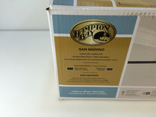 Load image into Gallery viewer, Hampton Bay San Marino 36 in. Brushed Steel Ceiling Fan 666834
