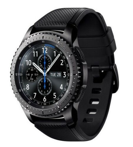 Samsung Gear S3 frontier 46mm Bluetooth Smartwatch SM-R760NDAAXAR - Dark Gray