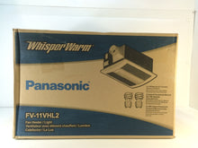 Load image into Gallery viewer, Panasonic FV-11VHL2 WhisperWarm 110 CFM Ceiling Exhaust Bath Fan
