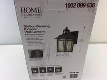 Load image into Gallery viewer, HDC 22211 Port Oxford Oil-Rubbed Chestnut Motion Sensor Wall Lantern 1002099636
