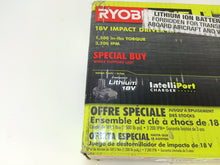 Load image into Gallery viewer, Ryobi P1870 One+ 18-volt Lithium-ion 1/4 In. Cordless Impact Driver Kit
