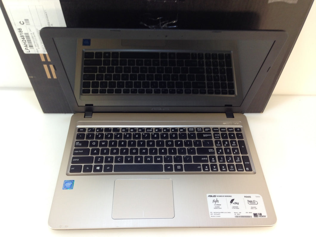 Laptop Asus R540S Intel Celeron N3050 1.6Ghz 4GB 320GB HDD Win10 15.6