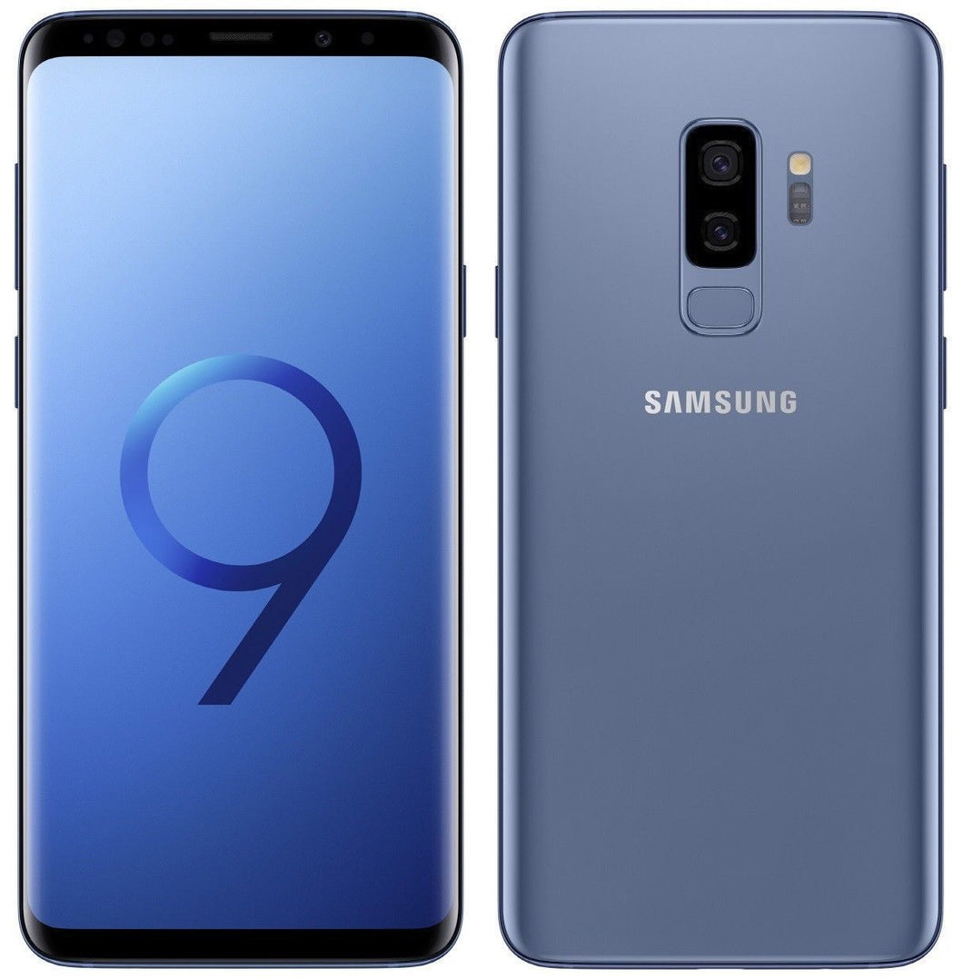 Samsung Galaxy S9+ Plus SM-G965 64GB Coral Blue Smartphone (Unlocked)