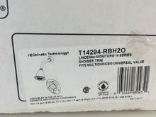 Load image into Gallery viewer, Delta Linden T14294-RBH2O 1-Spray Shower Only Faucet Trim Kit Venetian Bronze
