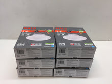 Load image into Gallery viewer, 6-PK Halo 5&quot; 6&quot; 3000K 90 CRI Soft White LED Recessed Retrofit Downlight Trim
