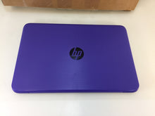 Load image into Gallery viewer, HP Stream Laptop 14&quot; 14-ax020nr Celeron N3060 1.6Ghz 4GB 32GB eMMC Purple
