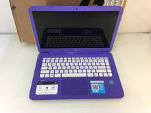 Load image into Gallery viewer, HP Stream Laptop 14&quot; 14-ax020nr Celeron N3060 1.6Ghz 4GB 32GB eMMC Purple
