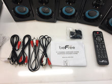 Load image into Gallery viewer, beFree Sound BFS-500 5.1 CH Surround Sound Bluetooth Speaker System Blue NOB
