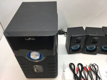 Load image into Gallery viewer, beFree Sound BFS-500 5.1 CH Surround Sound Bluetooth Speaker System Blue NOB
