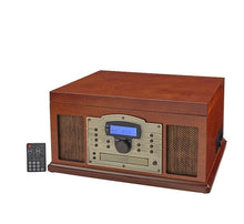 Load image into Gallery viewer, Avgo Tenor 5-in-1 Entertainment Center Turntable CR7002E-PA, NOB
