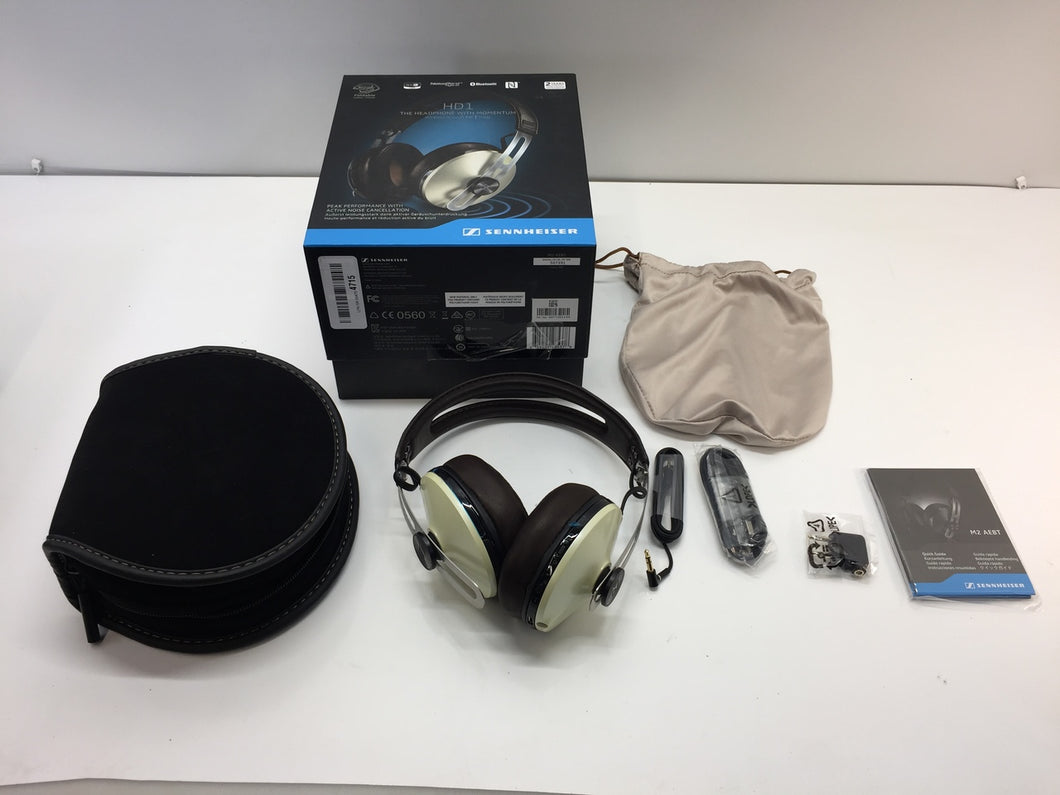 Sennheiser HD1 Wireless Over-Ear Headphones Noise Cancellation Ivory 507391