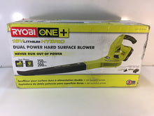 Load image into Gallery viewer, Ryobi P2170 ONE+ 150 MPH 200 CFM 18V Li-Ion Hybrid Leaf Blower
