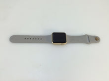 Load image into Gallery viewer, Apple Watch Series 1 MNNJ2LL/A 38mm Gold Aluminum Case Concrete Sport Band
