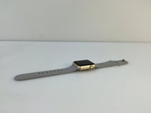 Load image into Gallery viewer, Apple Watch Series 1 MNNJ2LL/A 38mm Gold Aluminum Case Concrete Sport Band
