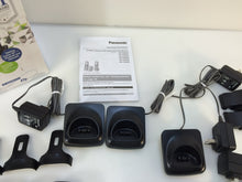 Load image into Gallery viewer, Panasonic KX-TG3634B Cordless Phone System with Answering Machine, Black
