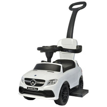 Load image into Gallery viewer, Best Ride On Cars Baby Toddler Mercedes 3 in 1 Push Car Riding Toy, White
