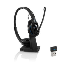 Load image into Gallery viewer, Sennheiser MB Pro 2 UC Stereo Bluetooth Headset with Dongle - Black (506045)
