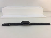 Load image into Gallery viewer, Apple Watch Series 3 MQJP2LL/A 38mm Space Gray Aluminium Case Black Sport Band
