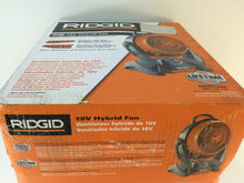 Load image into Gallery viewer, Ridgid R860720B GEN5X 18-Volt Hybrid Cordless Portable Cooling Fan (Tool Only)
