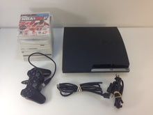 Load image into Gallery viewer, Sony PlayStation 3 Slim 160GB Charcoal Black Console CECH-2501A Bundle
