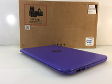 Load image into Gallery viewer, Laptop Hp Stream 11-Y020NR 11.6&quot; Intel Celeron N3060 1.6Ghz 4GB 32GB Purple
