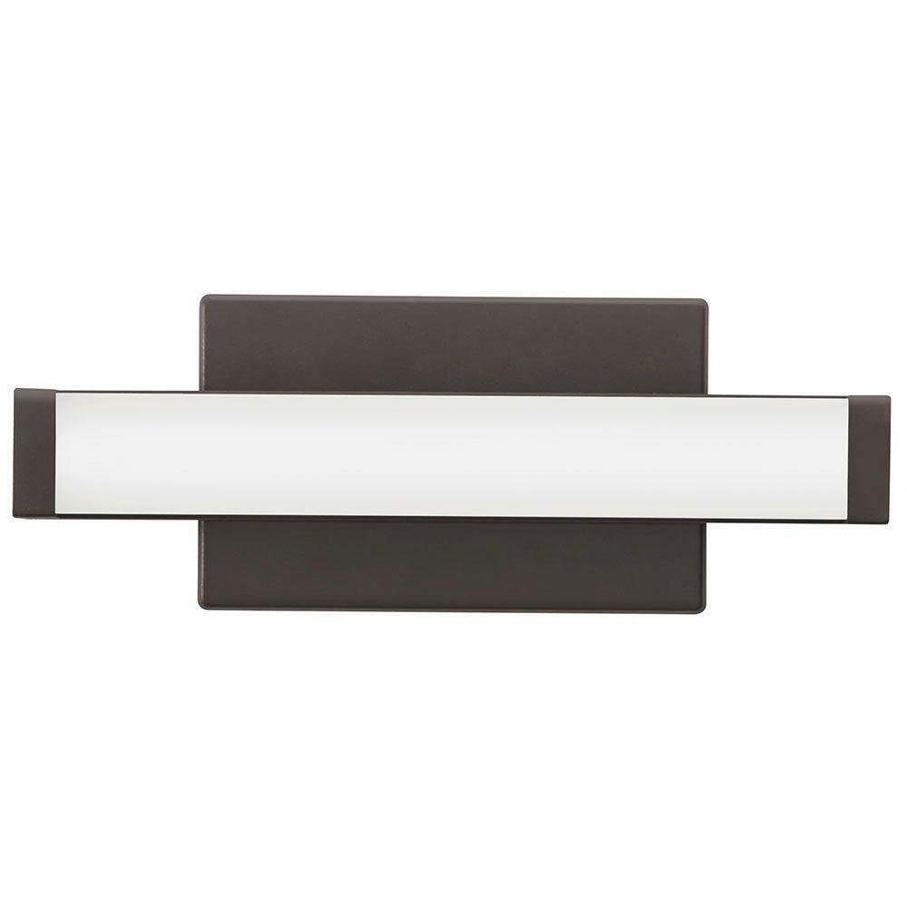 Lithonia Lighting Contemporary Square Vanity Bronze LED Sconce FMVCSL 12IN 30K