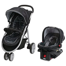 Load image into Gallery viewer, Graco Aire3 Click Connect Gotham Travel System Single Seat Stroller 1926844
