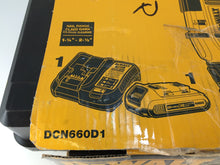 Load image into Gallery viewer, DeWalt DCN660D1 Cordless 20-Volt Max 16-Gauge Angled Finish Nailer Kit
