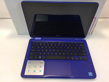 Load image into Gallery viewer, Dell Inspiron 11 3168 11.6&quot; 2in1 Touch Pentium N3710 4GB 500GB i3168-3271 BLUE
