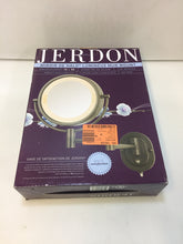 Load image into Gallery viewer, Jerdon HL65BZ 5X Halo Lighted 13 in. L x 9 in. W Wall Mount Mirror in Bronze
