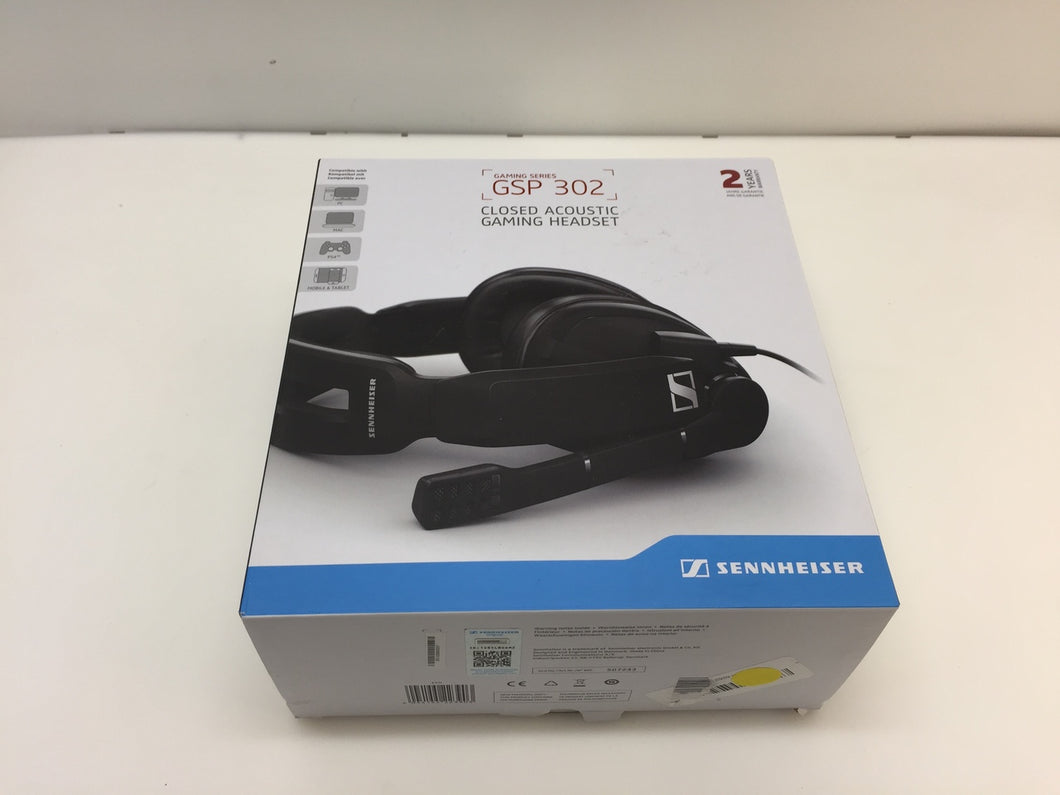 Sennheiser GSP 302 Closed Back Gaming Headset - Black NOB