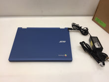 Load image into Gallery viewer, Acer Chromebook R11 CB5-132T-C67Q 11.6&quot; Touch 2-in-1 Celeron N3060 4GB 32GB Blue
