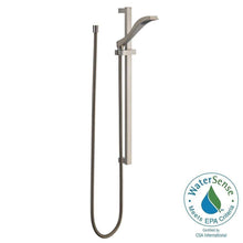 Load image into Gallery viewer, Delta 57051-SS Dryden 1-Spray Slide Bar Hand Shower in Stainless
