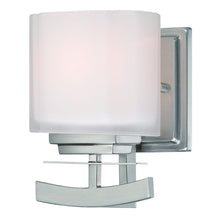 Load image into Gallery viewer, Hampton Bay 15038 Architecture 1-Light Brushed Nickel Sconce 1000036810
