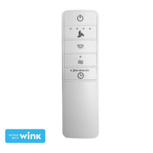 Load image into Gallery viewer, Hampton Bay 99432 Universal Wink Enabled Ceiling Fan Premier Remote, White
