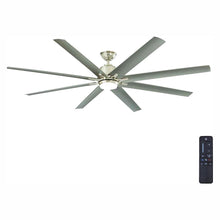 Load image into Gallery viewer, HDC Kensgrove 72&quot; LED Indoor/OutdoorBrushed Nickel Ceiling Fan YG493OD-BN
