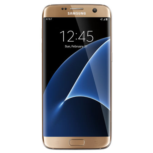 Samsung Galaxy S7 Edge SM-G935U 32GB Gold Factory Unlocked Smartphone