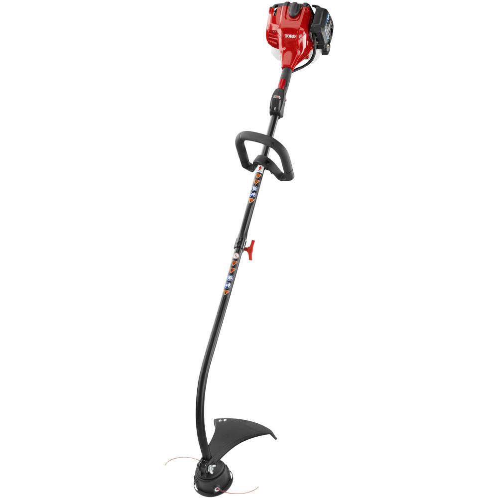 Toro 2-Cycle 25.4cc Attachment Capable Curved Shaft Gas String Trimmer 51958