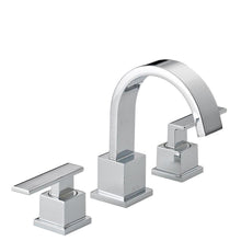 Load image into Gallery viewer, Delta 3553LF Vero 8&quot; Widespread 2-Handle Bathroom Faucet, Chrome
