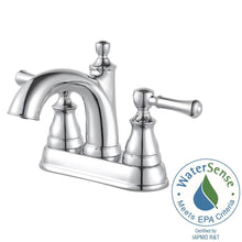 Load image into Gallery viewer, Pfister F-048-AUCC Autry 4&quot; Centerset 1-Handle Bathroom Faucet Polished Chrome

