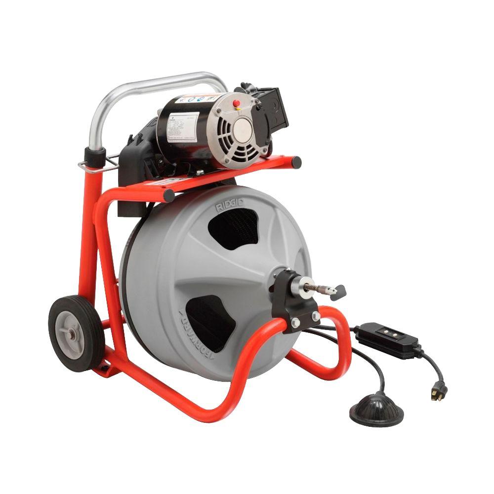 Ridgid 26993 K-400 T2 115V Drum Machine with C-31 Intergral Wound Cable