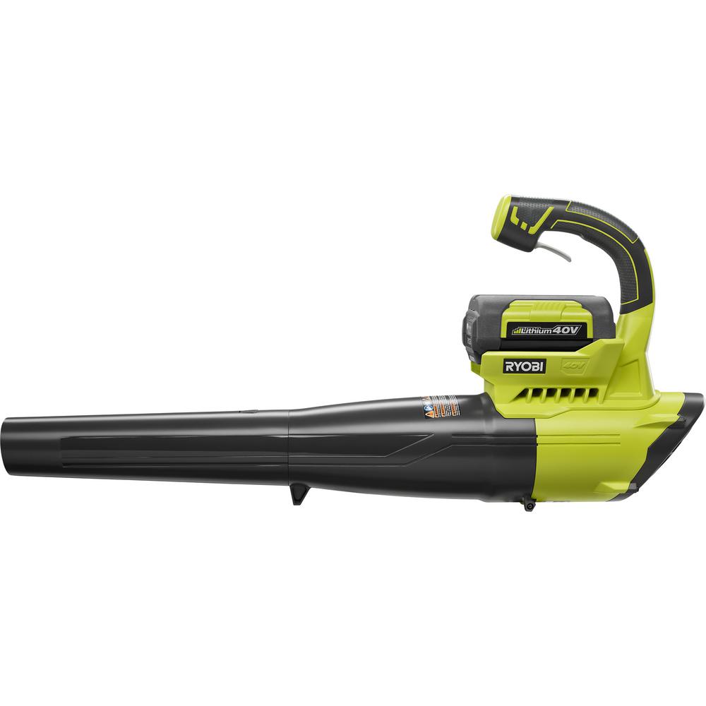 Ryobi RY40411 300 CFM 155 MPH 40-Volt Lithium-Ion Cordless Jet Fan Blower