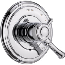 Load image into Gallery viewer, Delta T17097 Cassidy Monitor Volume &amp; Temperature Control Valve Trim Kit Chrome
