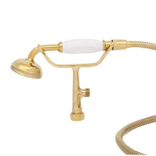 Load image into Gallery viewer, Elizabethan Classics ECHSWCPB 1-Spray Hand Shower w/ Cradle Polished Brass
