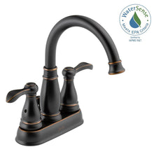 Load image into Gallery viewer, Delta 25984LF-OB-ECO Porter 4&quot; Centerset 2-Handle Bathroom Faucet Rubbed Bronze
